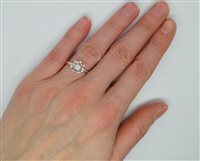 Ring Bliss Woman Desire in Gold Diamante 0.09 Ct 20067020-14 - 20067020-14